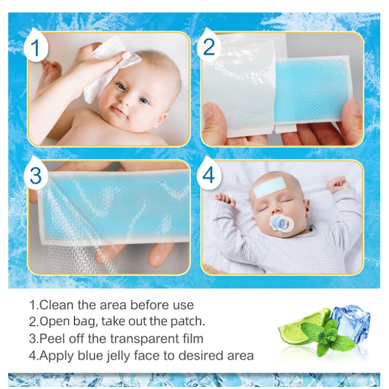 Cooling Patch Supplier - OEM Summer Colorful Cool Gel