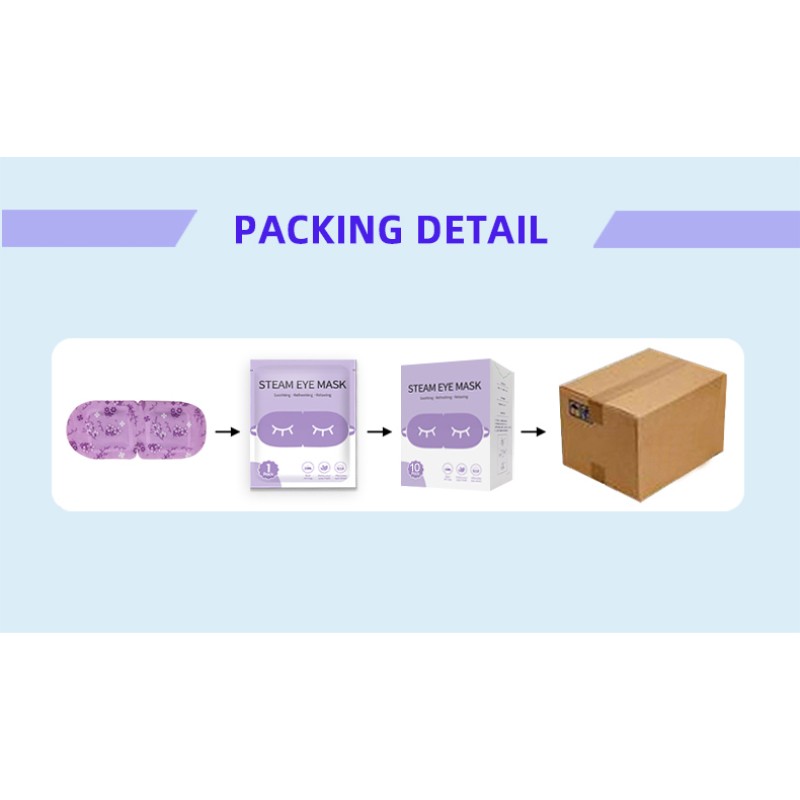 Steam Eye Mask Manufacturer - OEM Custom Printed Lavender
