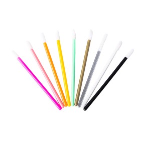Lip Brush Supplier - OEM Disposable Nylon Plastic Handles