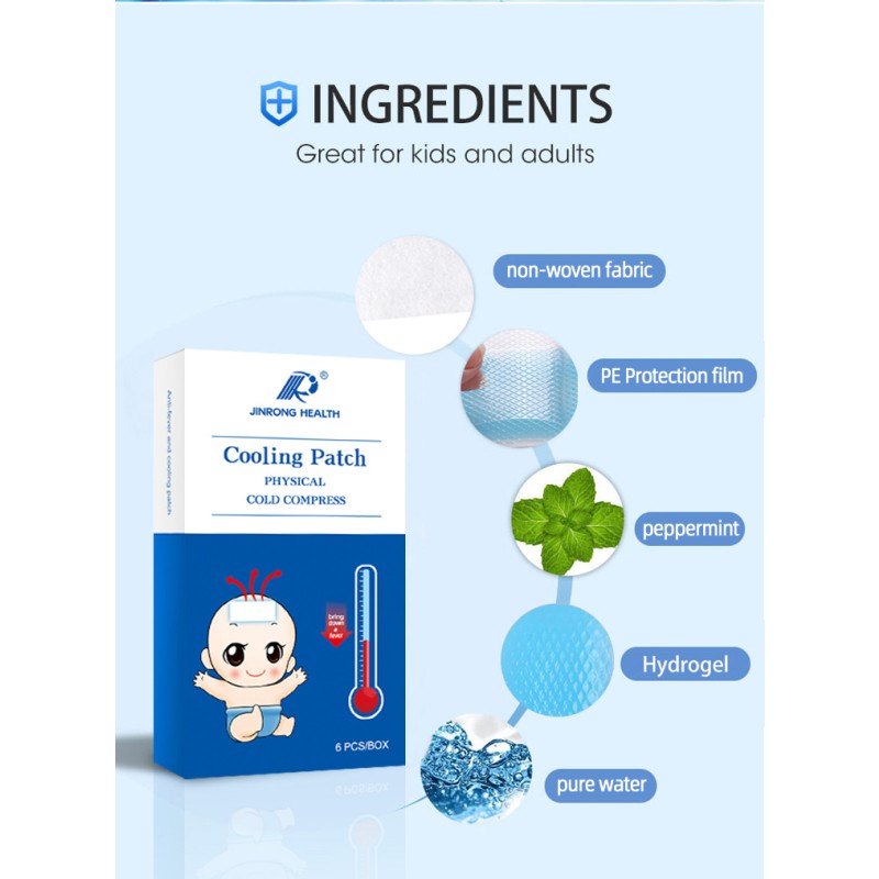 Cooling Patch Manufacturer - OEM Summer Body Care Colorful