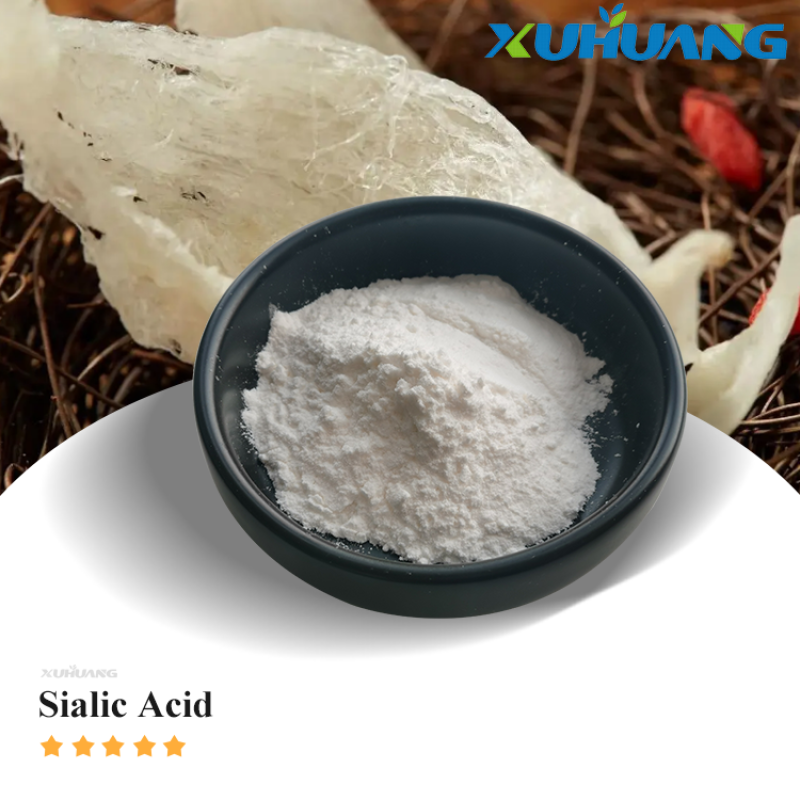Factory Supply CAS 131-48-6 98% N-Acetylneuraminic Acid Sialic Acid