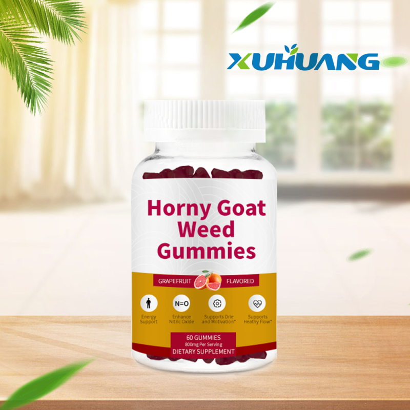 Xuhuang Supply Epimedium Gummies OEM Customized Horny Goat Weed Gummies