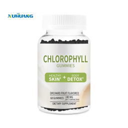 Xuhuang Supply Sodium Copper Chlorophyllin OEM Private Label Chlorophyll Gummies