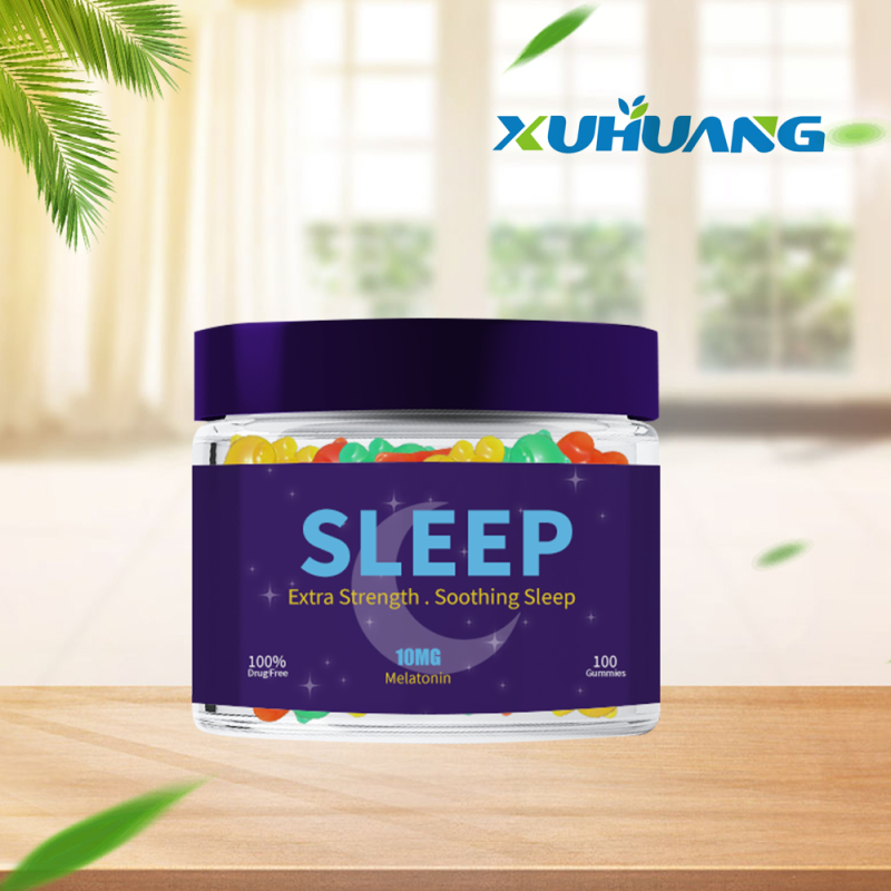 OEM Service Sleep Gummies Natural Berry Flavor Healthcare Supplements Sleep Gummy