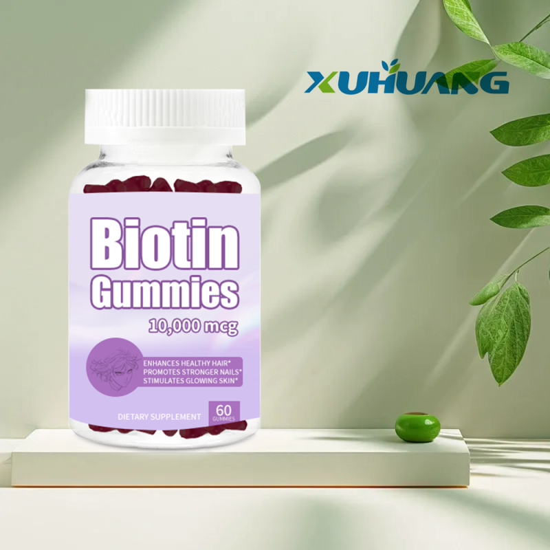 Xuhuang Supply Hair Skin Gummies Biotin Gummy Vitamins Healthcare Supplement Collagen Biotin Gummies