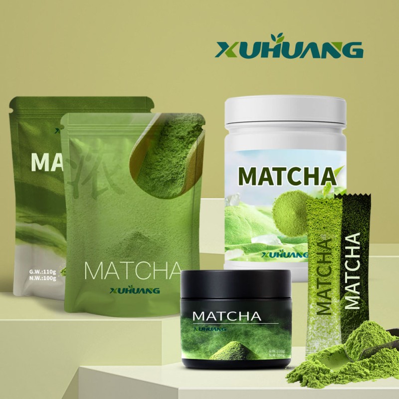 Ceremonial Grade  Matcha Powder Food-Grade Matcha Bag 50g 100g Instant Matcha Powder
