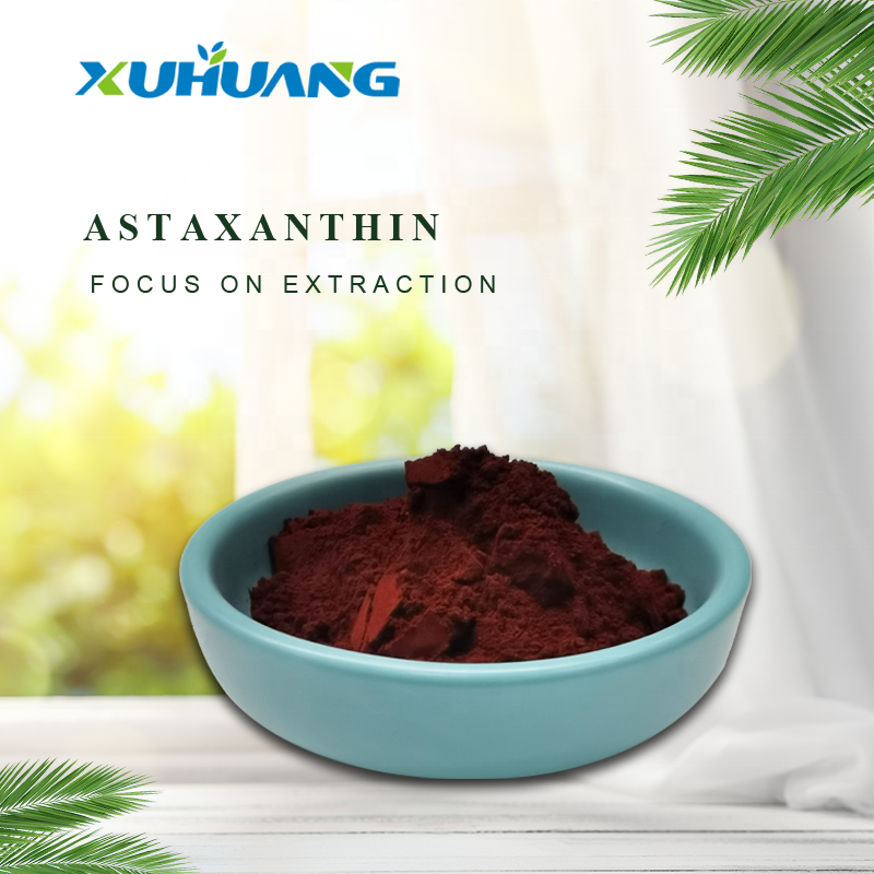 Pure Natural Astaxanthin From Haematococcus Pluvialis Powder 2.5% Astaxanthin Powder