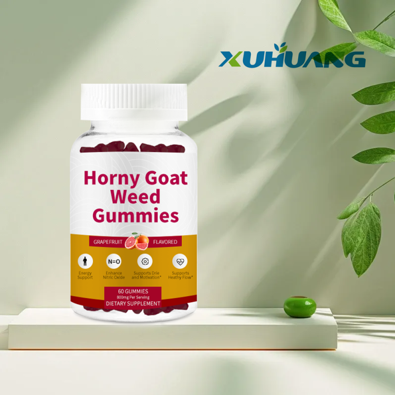 Xuhuang Supply Epimedium Gummies OEM Customized Horny Goat Weed Gummies
