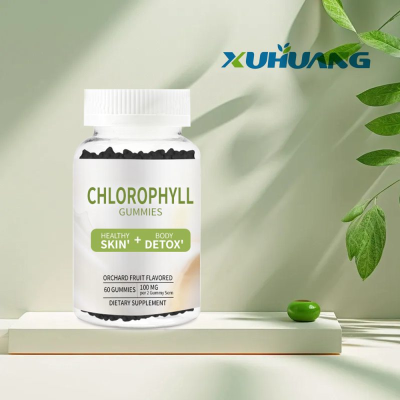 Xuhuang Supply Sodium Copper Chlorophyllin OEM Private Label Chlorophyll Gummies