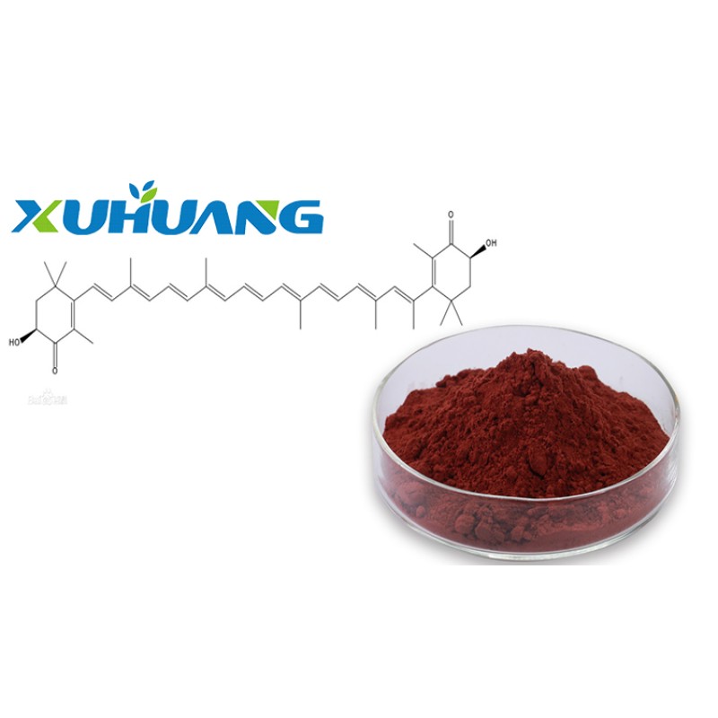 Pure Natural Astaxanthin From Haematococcus Pluvialis Powder 2.5% Astaxanthin Powder