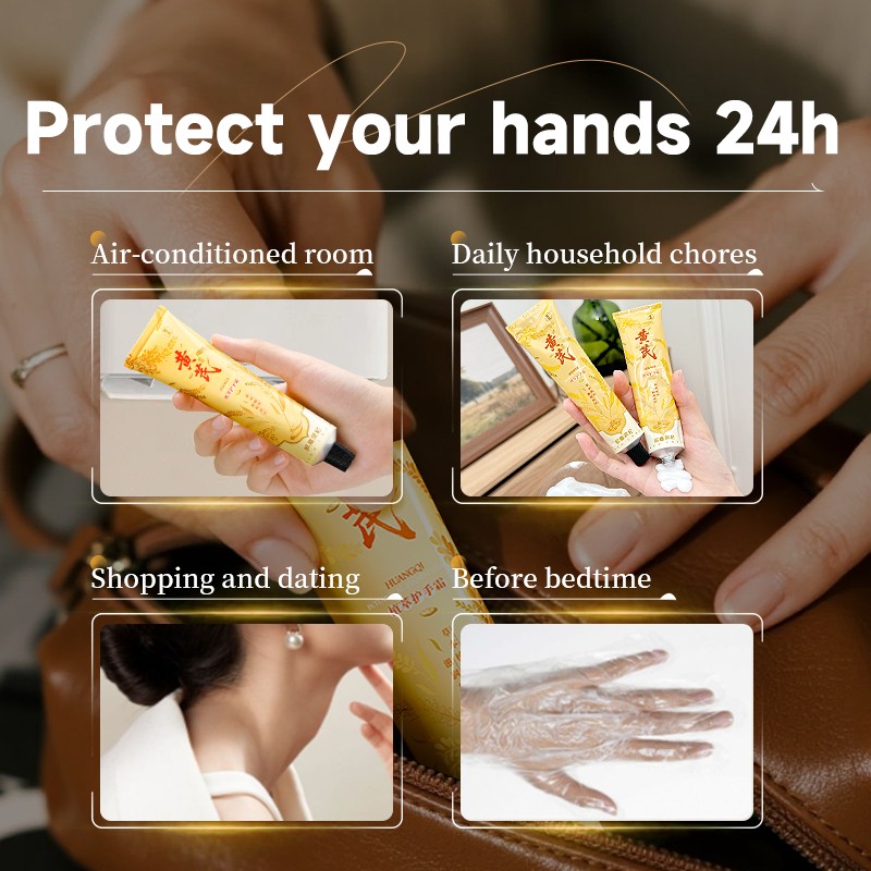 Hand Cream Factory - OEM Astragalus Extract Portable Scented Hand Cream