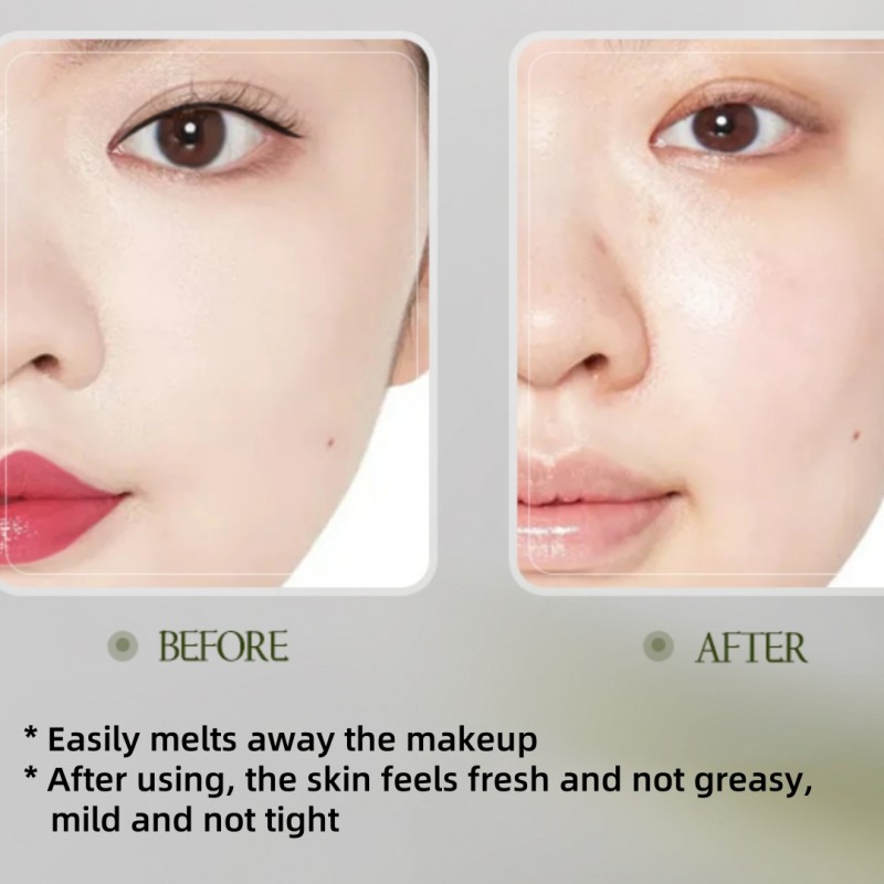 Makeup Remover Manufacturer - OEM Dark Tea Plant Extract Waterproof Makeup Remover