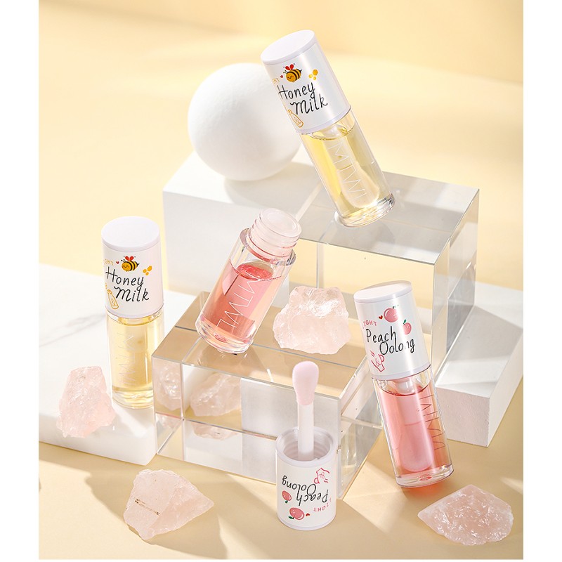Lip Oil Factory - ODM Sheer Glassy Tint Plumping Lip Oil for Soft Lips