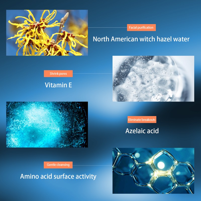 Men's Facial Cleanser Supplier - Custom Provitamin B5 Oil Control Face Wash