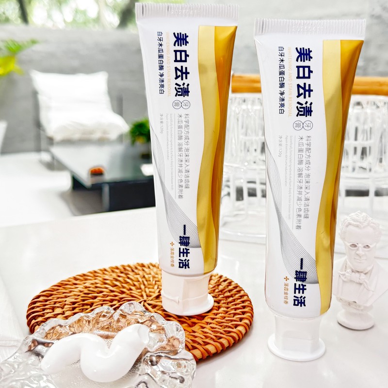 Toothpaste Factory - ODM Osmanthus Mint Plaque Control Enamel Safe Toothpaste