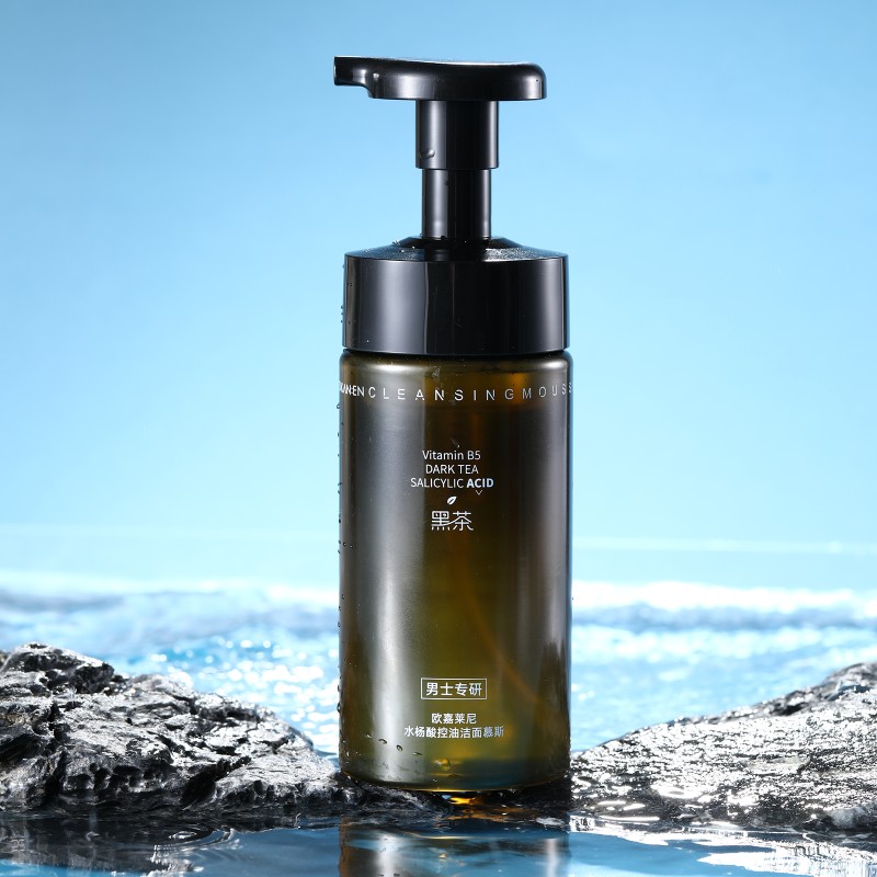 Cleansing Mousse Manufacturer - OEM Black Tea Salicylic Acid Oil Control Wash