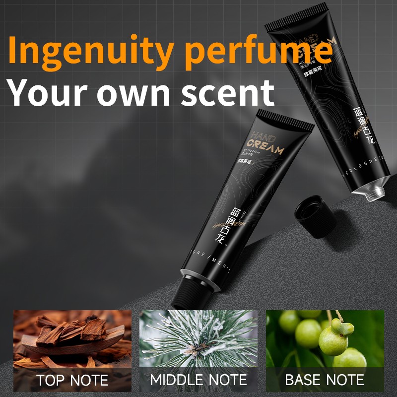 Men's Hand Cream Supplier - Custom Nicotinamide Cologne Scent Hand Cream