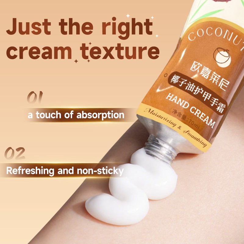 Hand Cream Factory - Custom Coconut Oil Nail Care Intensive Hand Cream