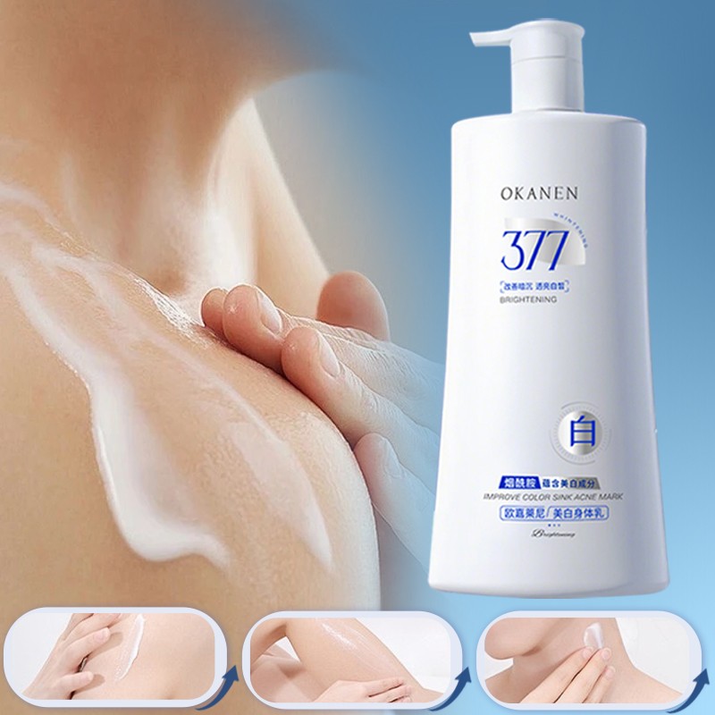 Whitening Body Lotion Manufacturer - OEM 377 & Niacinamide Brightening Lotion