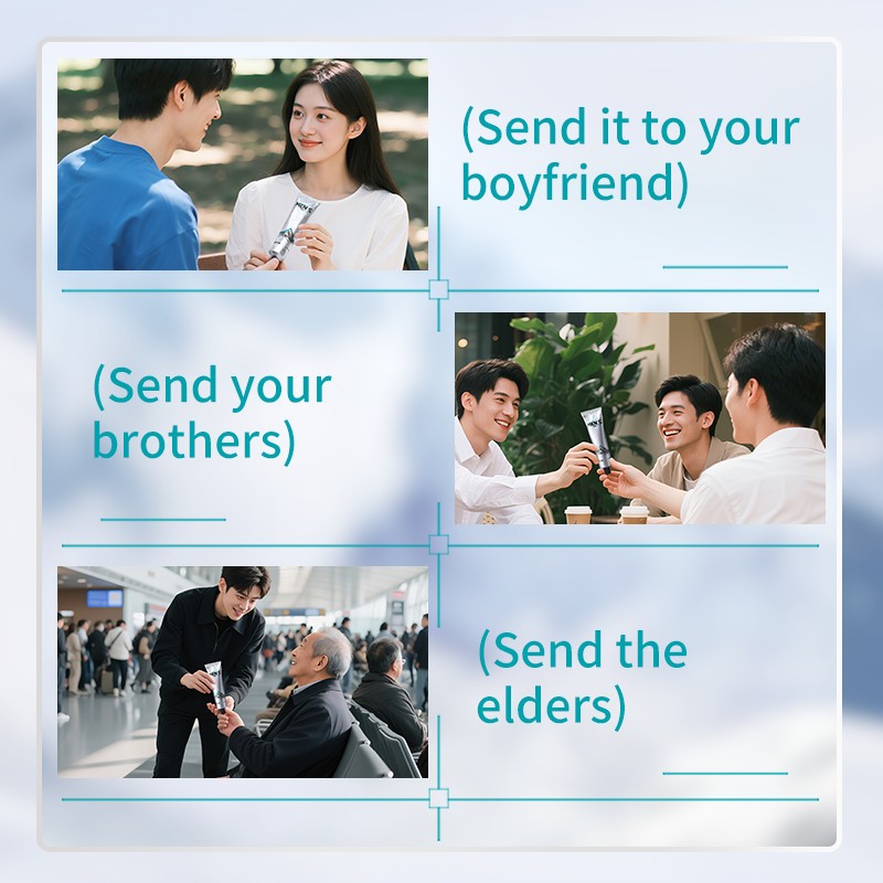 Men's Hand Cream Manufacturer - Custom Hyaluronic Acid Moisturizing Hand Cream