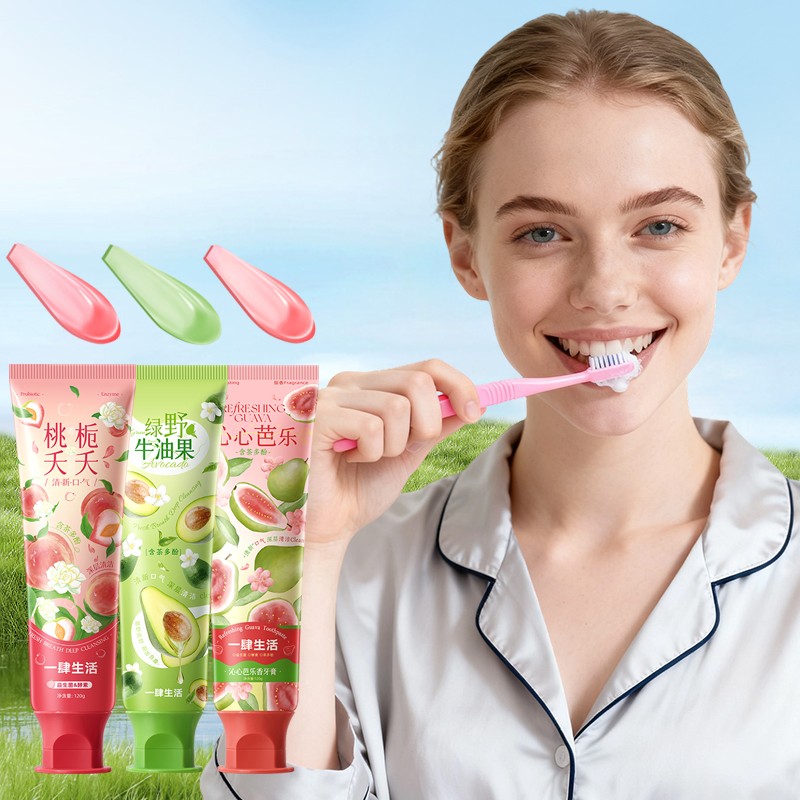 Toothpaste Supplier - Custom Fruity Floral Deep Cleaning Teeth Whitening Paste