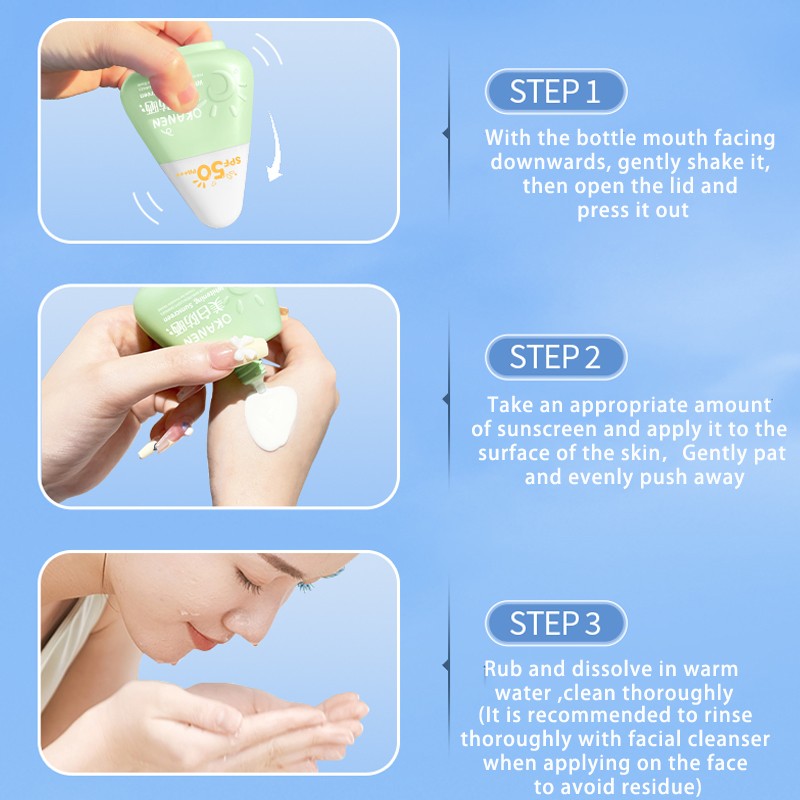 Sunscreen Lotion Factory - ODM Whitening UV Protection Sun Cream Lotion