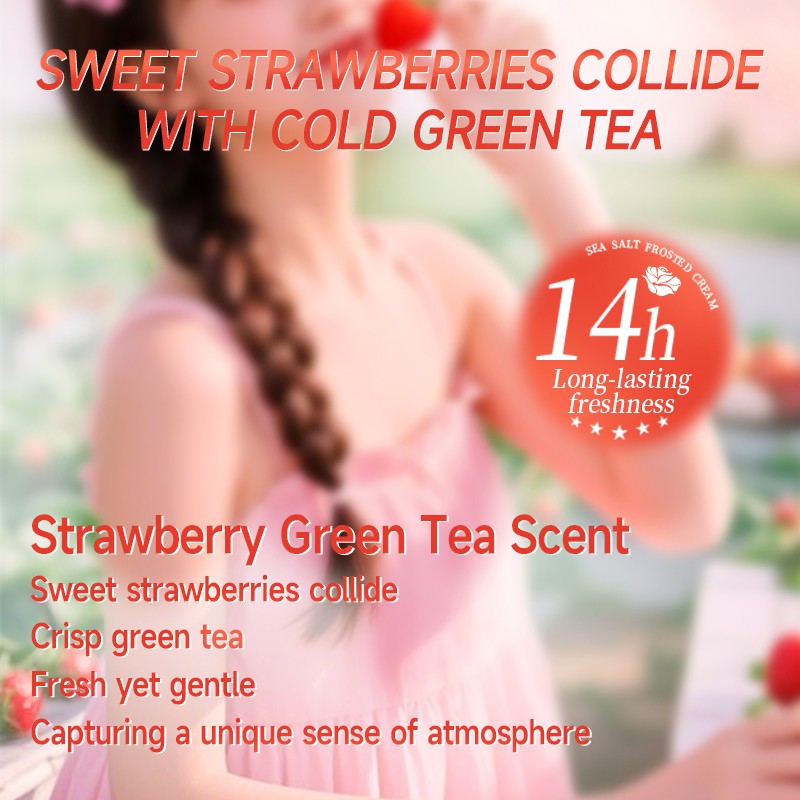 Toothpaste Manufacturer - OEM Strawberry Green Tea Teeth Whitening Toothpaste