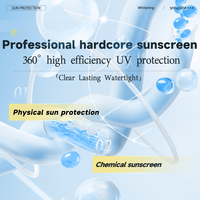 Sunscreen Lotion Manufacturer - OEM SPF50+ PA+++ Sweat Resistant Sunscreen