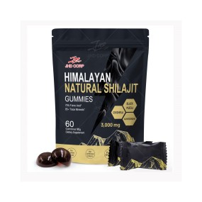 Shilajit Gummies Supplier - OEM Pure Himalayan Shilajit Resin Gummy Candy