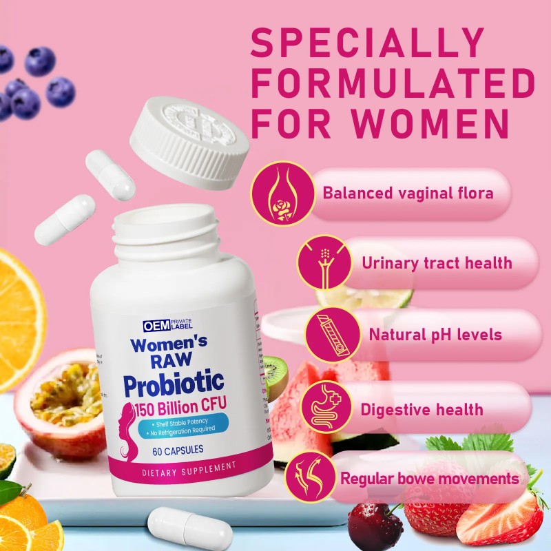 Probiotics Capsules Supplier - OEM Women's Health Probiotic Supplement