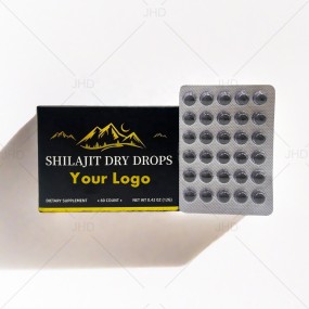 Shilajit Pills Factory - ODM Custom Shilajit Tablets Drops for Men Women