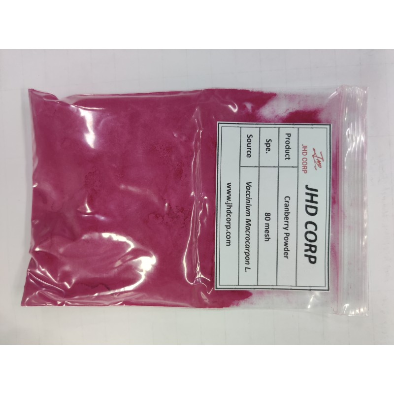 Cranberry Extract Manufacturer - ODM 25% Anthocyanin Cranberry Fruit Powder