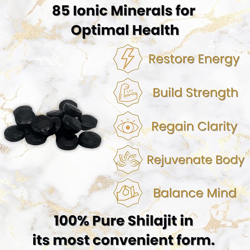 Shilajit Pills Factory - ODM Custom Shilajit Tablets Drops for Men Women