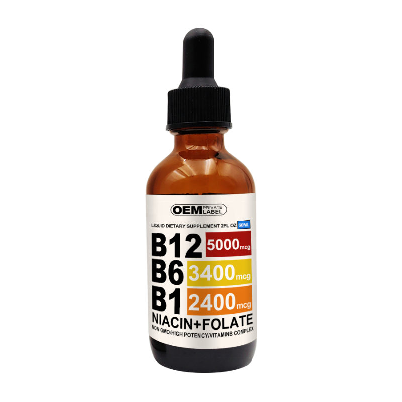 Vitamin B12 Drops Manufacturer - OEM 5000mcg Fast Absorbing B12 Liquid