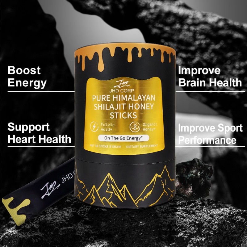 Shilajit Sticks Manufacturer - OEM Honey Saffron Himalayan Shilajit Sticks