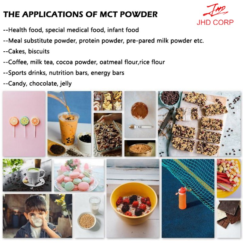 MCT Powder Factory - ODM Organic Medium Chain Triglycerides Coconut Powder