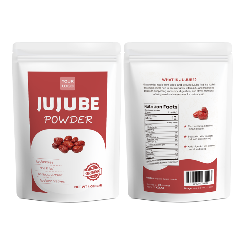 Jujube Powder Manufacturer - OEM Ultra Fine Smoothies Healthy Drinks