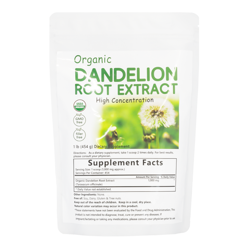Dandelion Root Extract Manufacturer - OEM Adult Liver Digestive Support