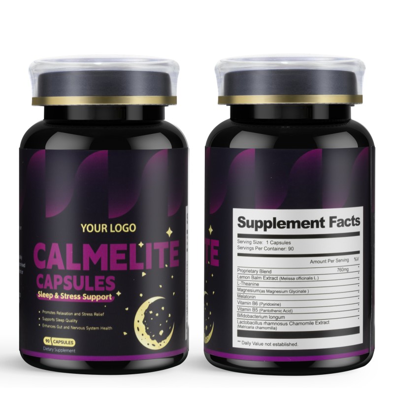 L-Theanine Capsules Supplier - OEM Calmelite 90 Count Holistic Wellness