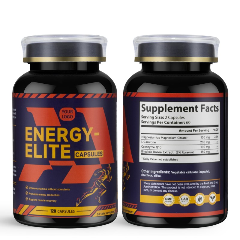 L-Carnitine Capsules Manufacturer - OEM 120 Count Daily Wellness Support