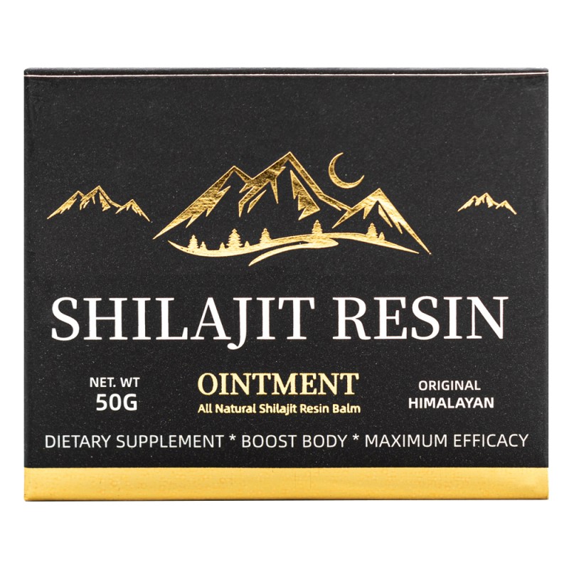 Shilajit Resin Supplier - OEM Pure Shilajit 50g 30g Energy Support