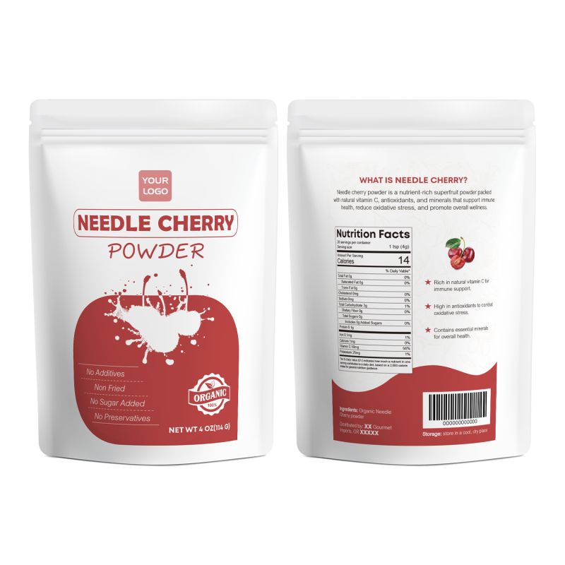 Needle Cherry Powder Factory - OEM Non-GMO Vegan Superfood Supplement