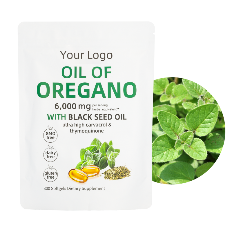 Oregano Oil Softgel Manufacturer - OEM Vegetarian Plant Based Softgels