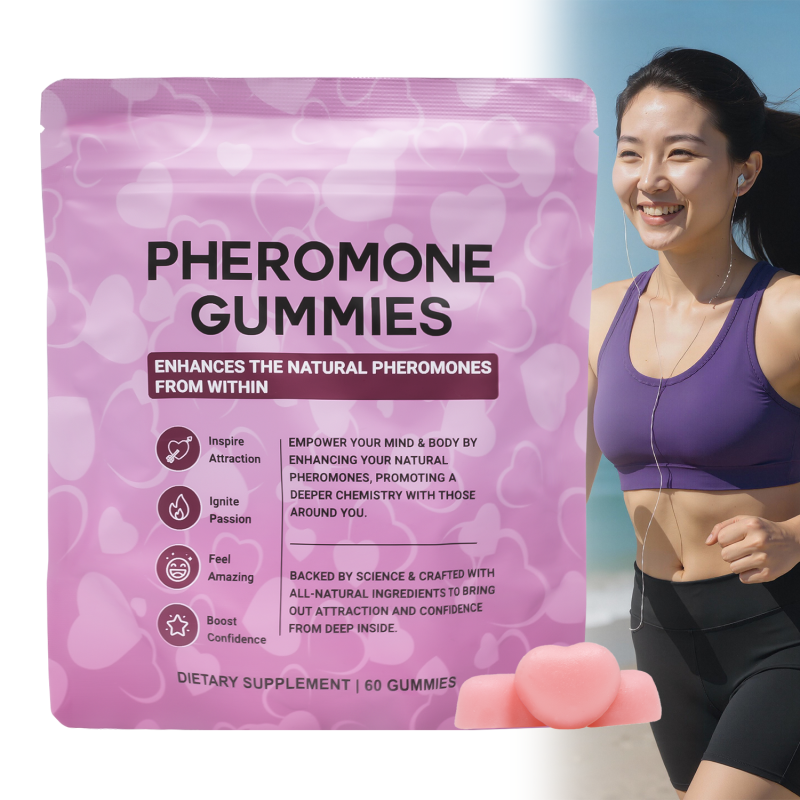 L-Arginine Gummies Manufacturer - OEM Pheromone Slippery Elm Maca Root