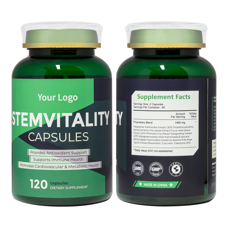 Aloe Macroclada Capsules Manufacturer - OEM Stem Vitality 120 Count