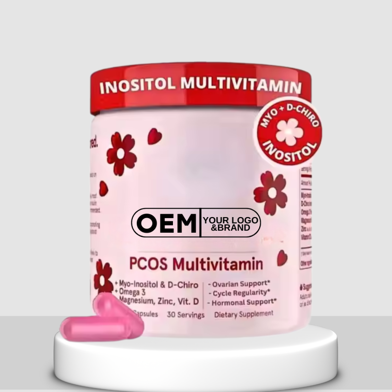 Vitamin Capsules Supplier - D-Chiro Inositol Hormone Support Custom