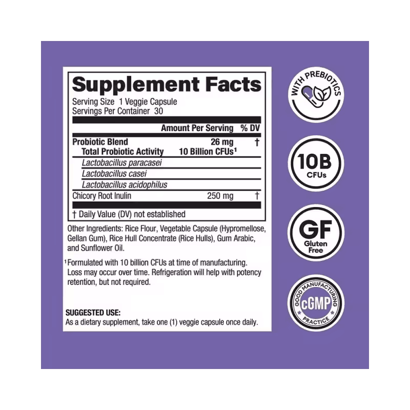 Probiotic Capsules Supplier - 60 Billion 19 Strains Prebiotic Digestive