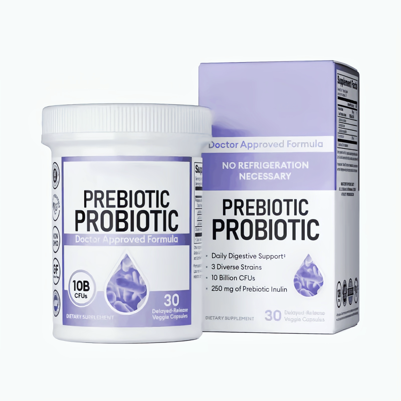Probiotic Capsules Supplier - 60 Billion 19 Strains Prebiotic Digestive