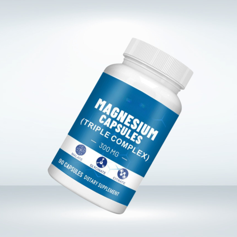 Magnesium Compound Capsules Factory - 500mg Muscle Nerve Health Custom