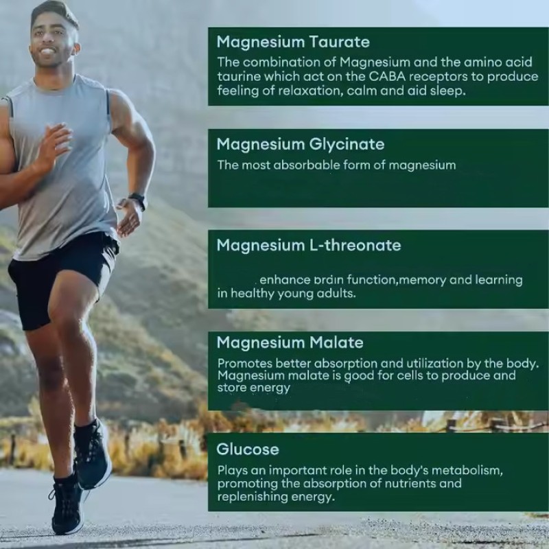 Magnesium Glycinate Capsules Supplier - Vegan Musculoskeletal Support